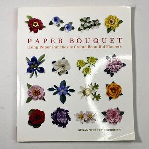 Paper Bouquet Craft Book by - Multicolor